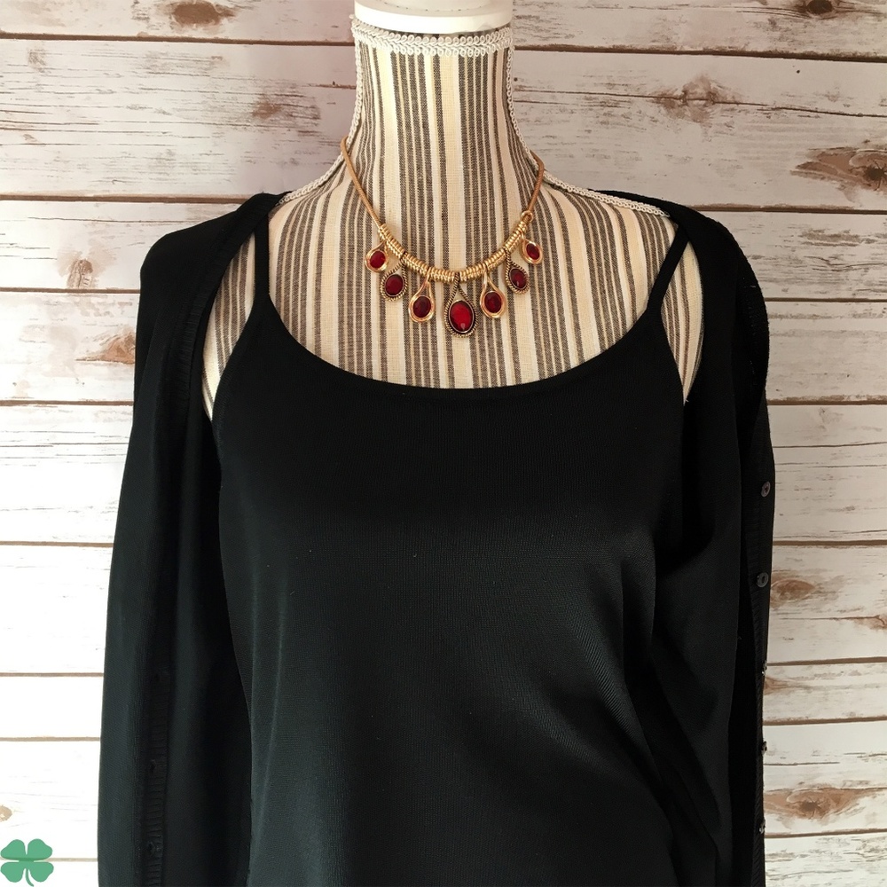 Bcbg Maxazria Button Up Top Size Large - image 4